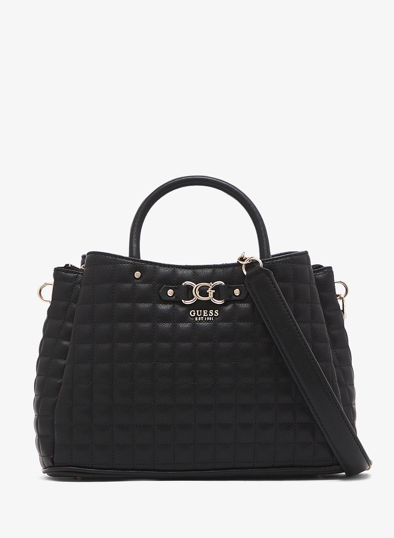 GUESS Nadira Girlfriend Satchel Bag - Image 1